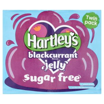 Hartleys Sugar Free Blackcurrant Sachet Jelly