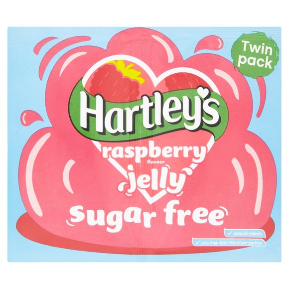 Hartleys Sugar Free Raspberry Sachet Jelly