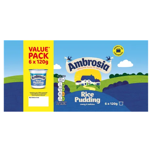 Ambrosia Rice 6 Pack