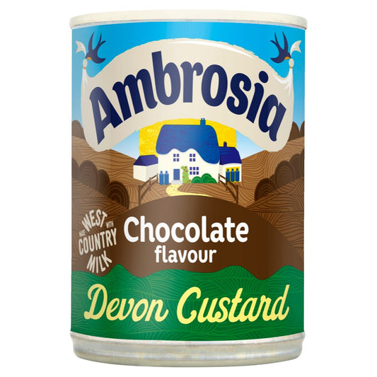 Ambrosia Chocolate Custard Can 400G