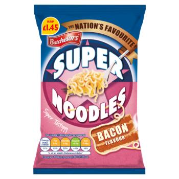 Batchelors Super Noodles Bacon Pm1.45