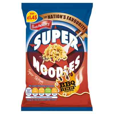 Batchelors Super Noodles Bbq Pm1.45