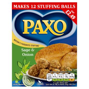 Paxo Sage & Onion Stuffing Pm2.49