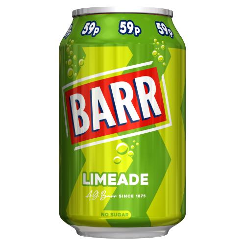 Barrs Limeade 59P 330Ml