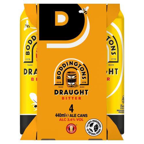 Boddingtons 4X440Ml - 3.4%