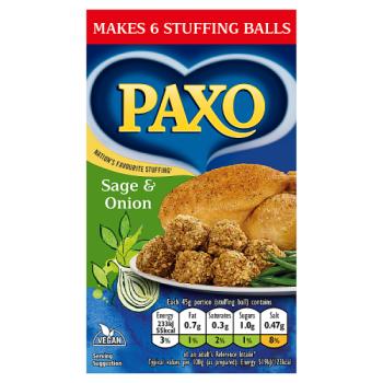 Paxo Sage & Onion Stuffing