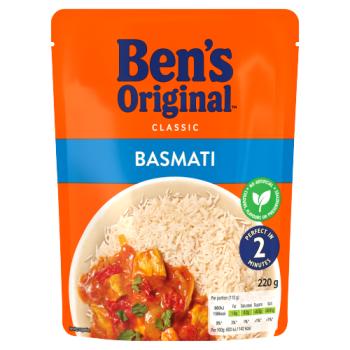 Bens Original Basmati Microwavable Rice