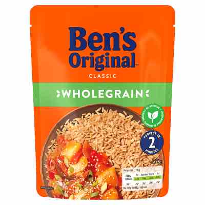 Bens Original Wholegrain Microwavable Rice