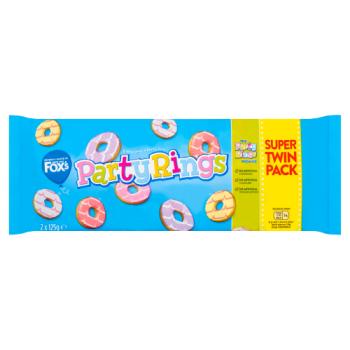 Foxs Party Rings Twin Pack