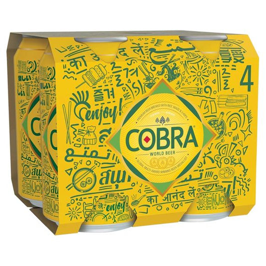 Cobra 4PK Can - 4.5%