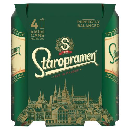 Staropramen 4PK - 5%