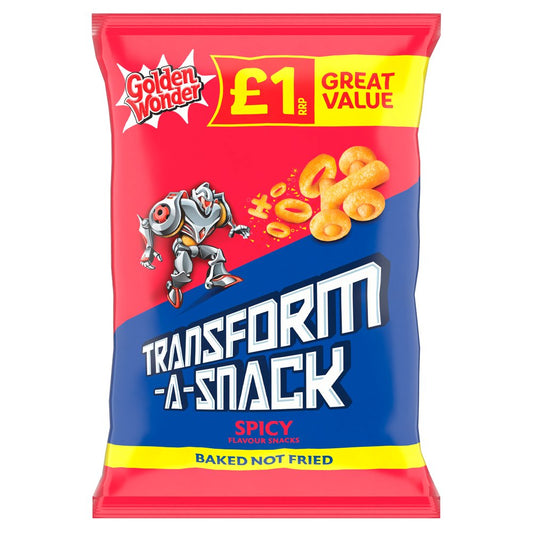 Golden Wonder Transform A Snack Spicy Pm1