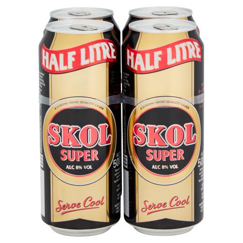 Skol Super 4X500Ml