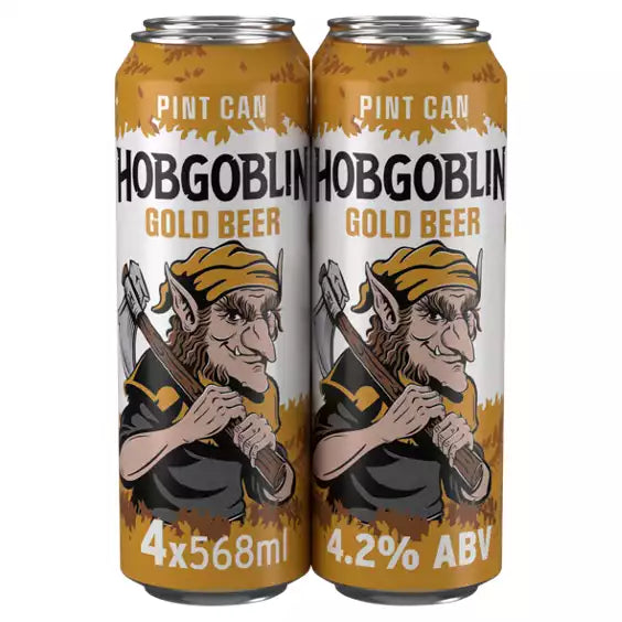 Hobgoblin Gold Pint 4X568Ml - 4.2%