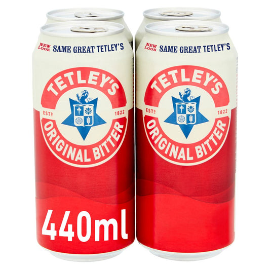 Tetleys Original 4X440Ml - 3.4%