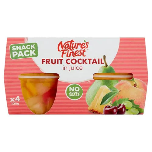 Natures Finest Fruit Cocktail In Juice 4S