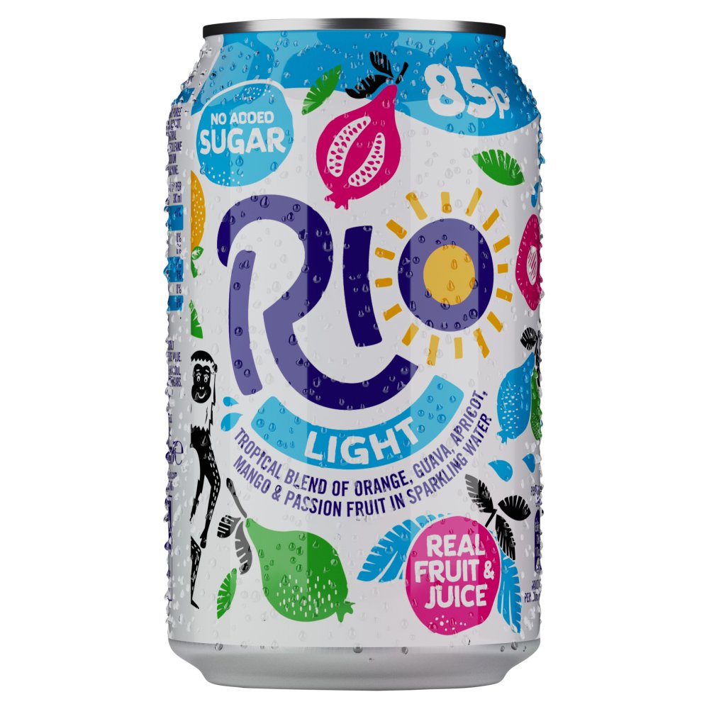 85p Rio Tropical Light 330Ml Pm 85P– HooGe Brands
