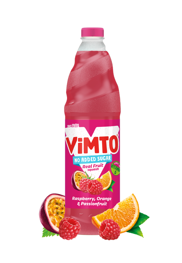 Vimto Raspberry Orange Passion Squash