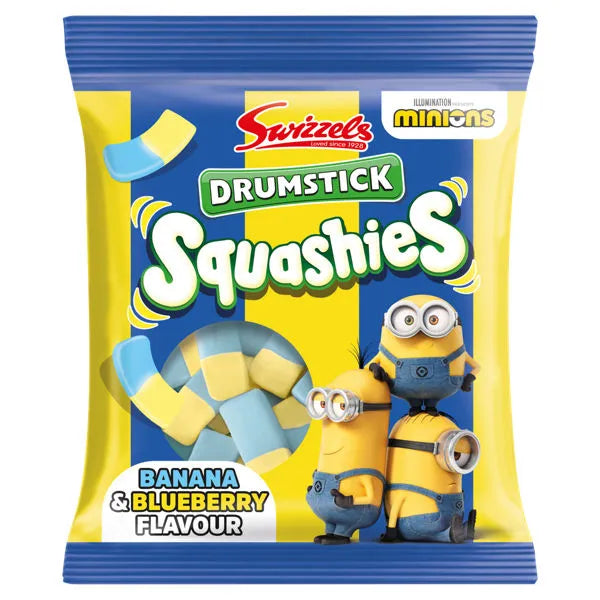 Swizzels Matlow Squashies Minions Blueberry & Banana