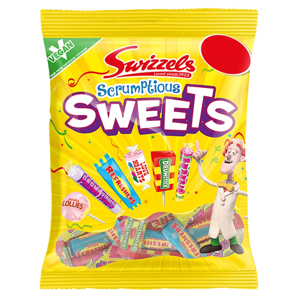 Swizzels Scrumptious Sweets Pm1.25 134G