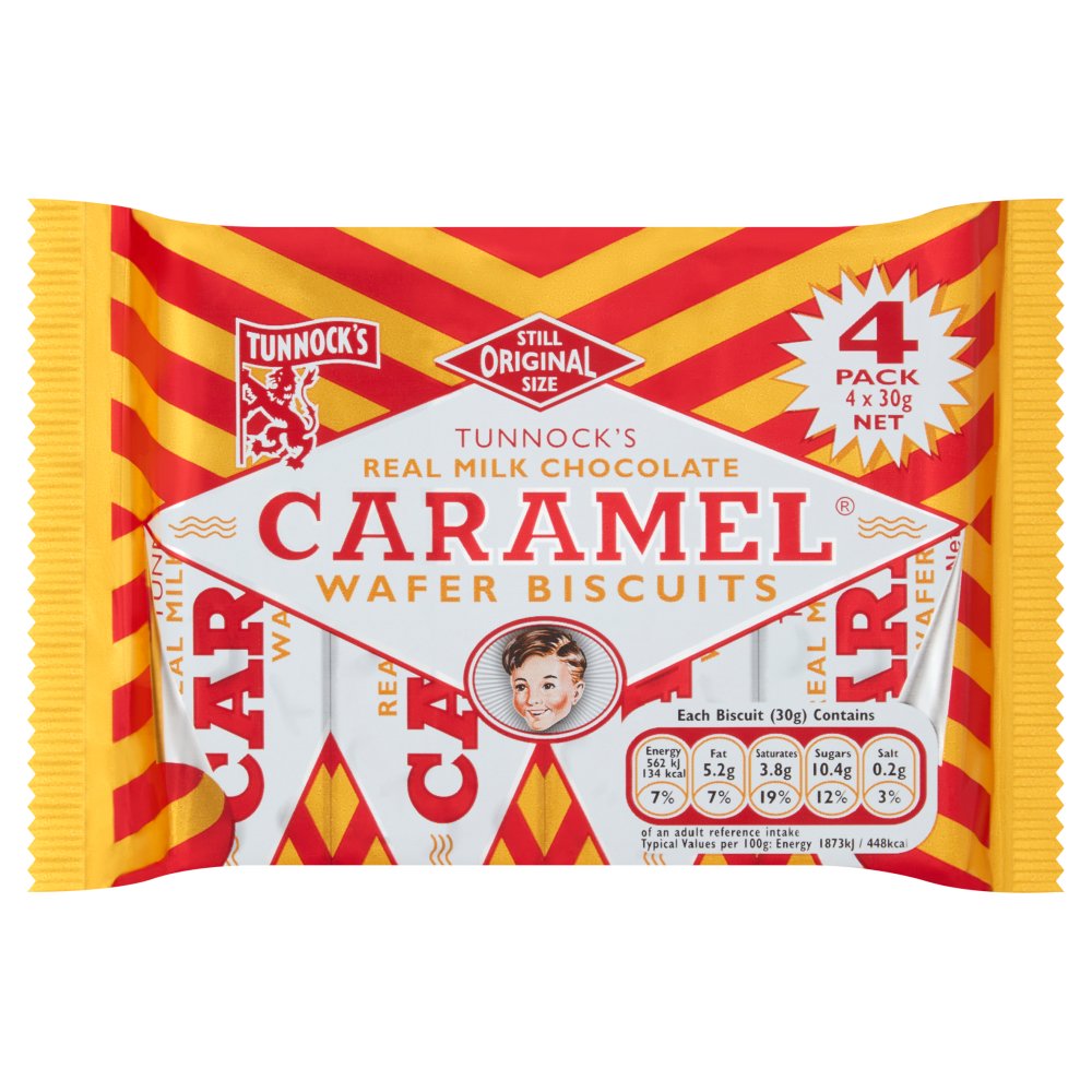 Tunnocks Chocolate Caramel Wafers