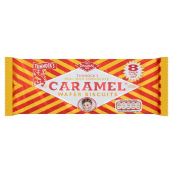 Tunnocks Choc Caramel Wafers