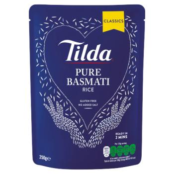 Tilda Steamed Plain Basmati Rice