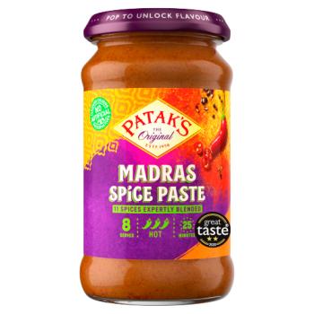 Pataks Madras Curry Paste Jar