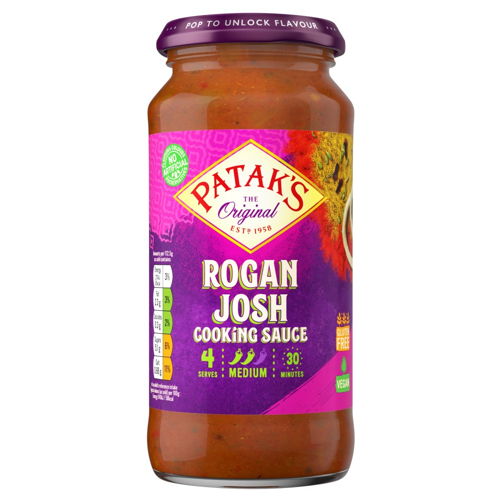 Pataks Rogan Josh Curry Sauce