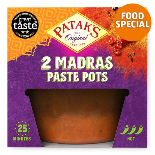 Pataks Madras Paste Pots