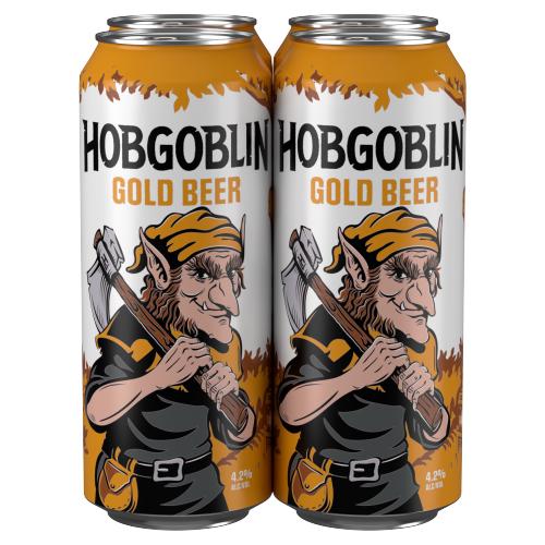 Wychwood Hobgoblin Gold Can 4X500Ml