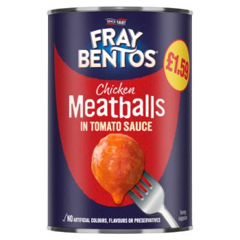 Fray Bentos Meatballs In Tomato Sauce Pm1.59