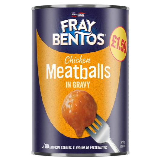 Fray Bentos Meatballs In Gravy Pm1.59