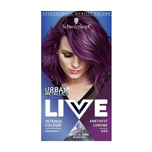 Schwarzkopf Live Colour Metallics Amethyst Chrome U69