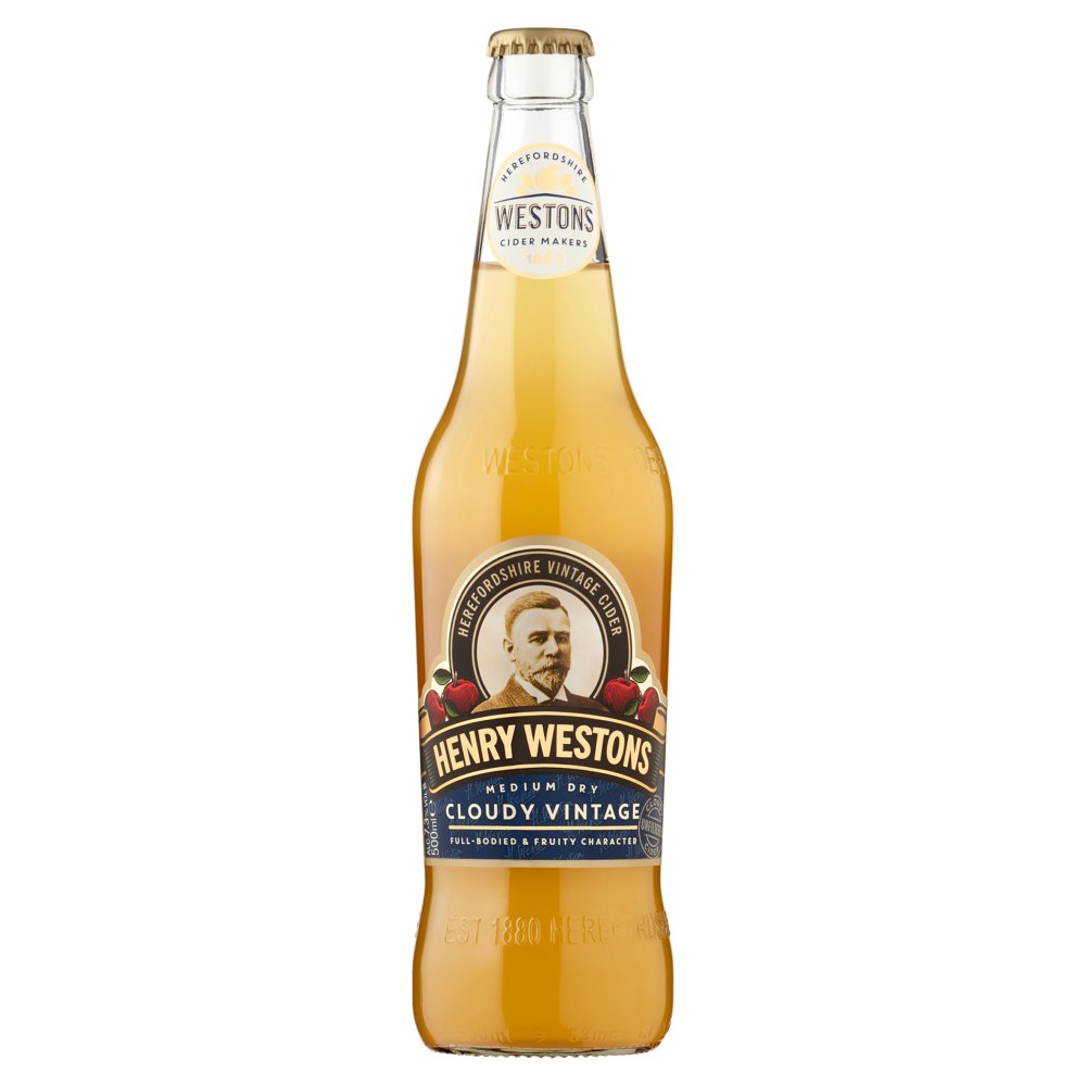 Henry Weston Vintage Cloudy Cider 500Ml