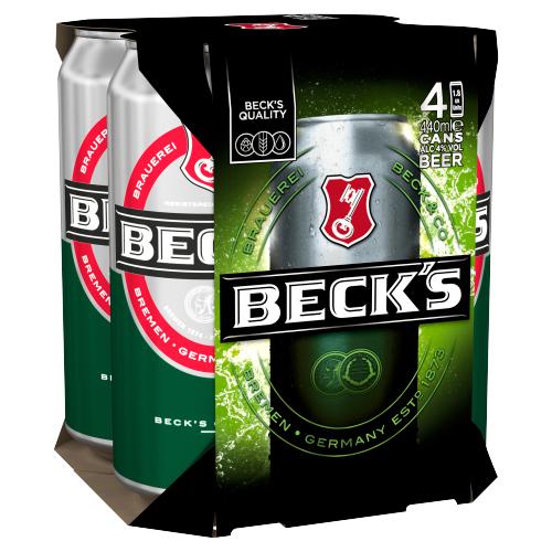 Becks Bier 4X440Ml