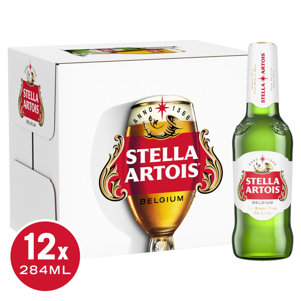 Stella Artois 4.6% 12PK 284Ml