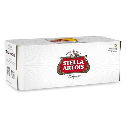 Stella Artois Can 18X440Ml