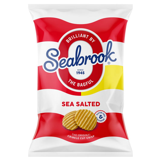 Seabrooks Sea  Salt Crisps Pm1.25 70G