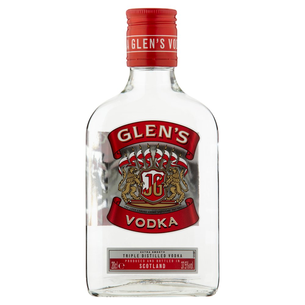 Glens Vodka 37.5% 20Cl