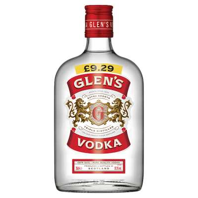 Glens Vodka Pm 9.29 37.5%*