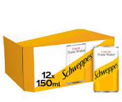 Schweppes Tonic Water Slimline Mini Can 12PK