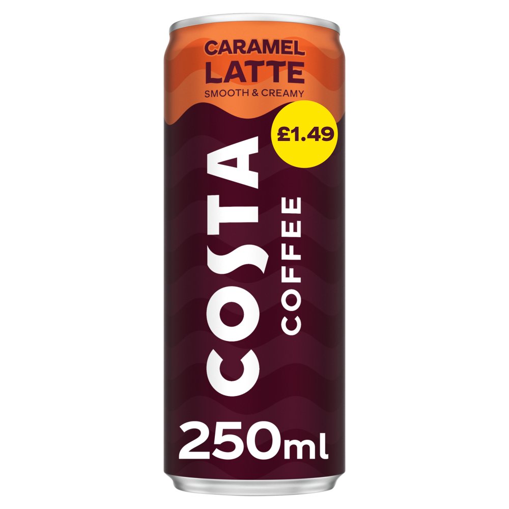 Costa Latte Caramel 1.49 250Ml