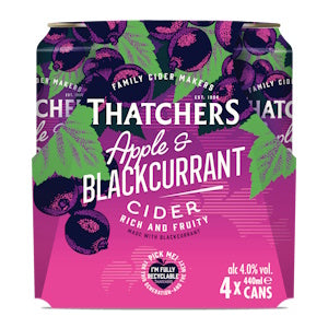 Thatchers Apple & Blackcurrant - 4%