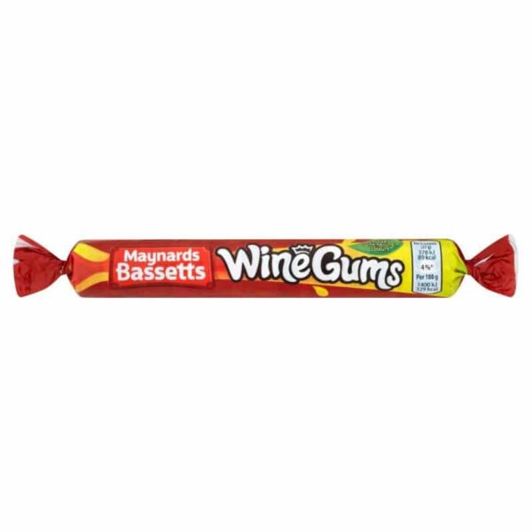 Maynards Bassetts Wine Gums Roll