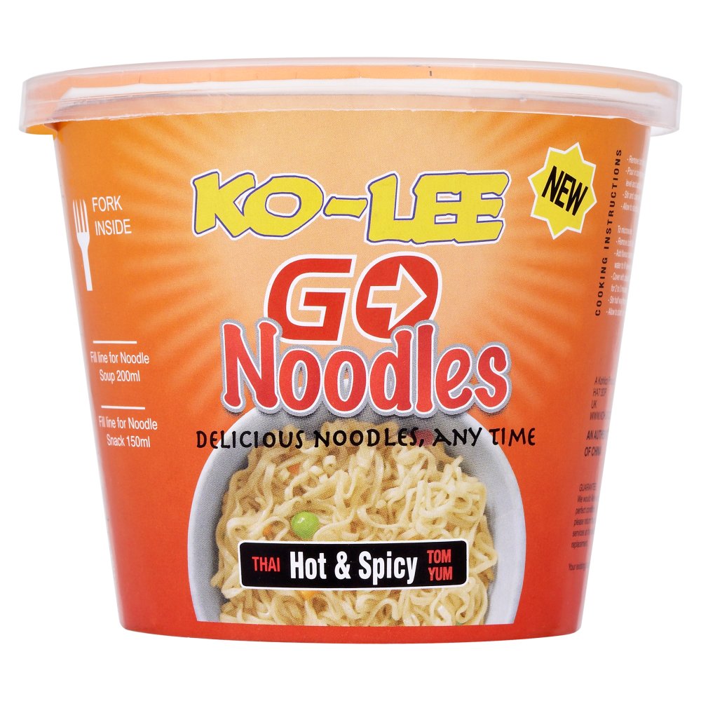 Kolee Go Cup Noodle Hot & Spicy 65G