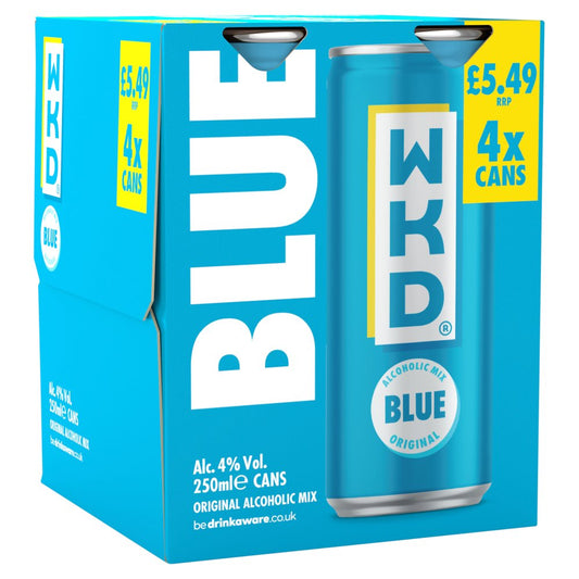 Wkd Blue 4PK Pm5.49