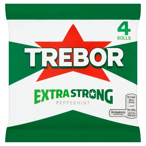 Trebor Ex Strong Mint 4PK