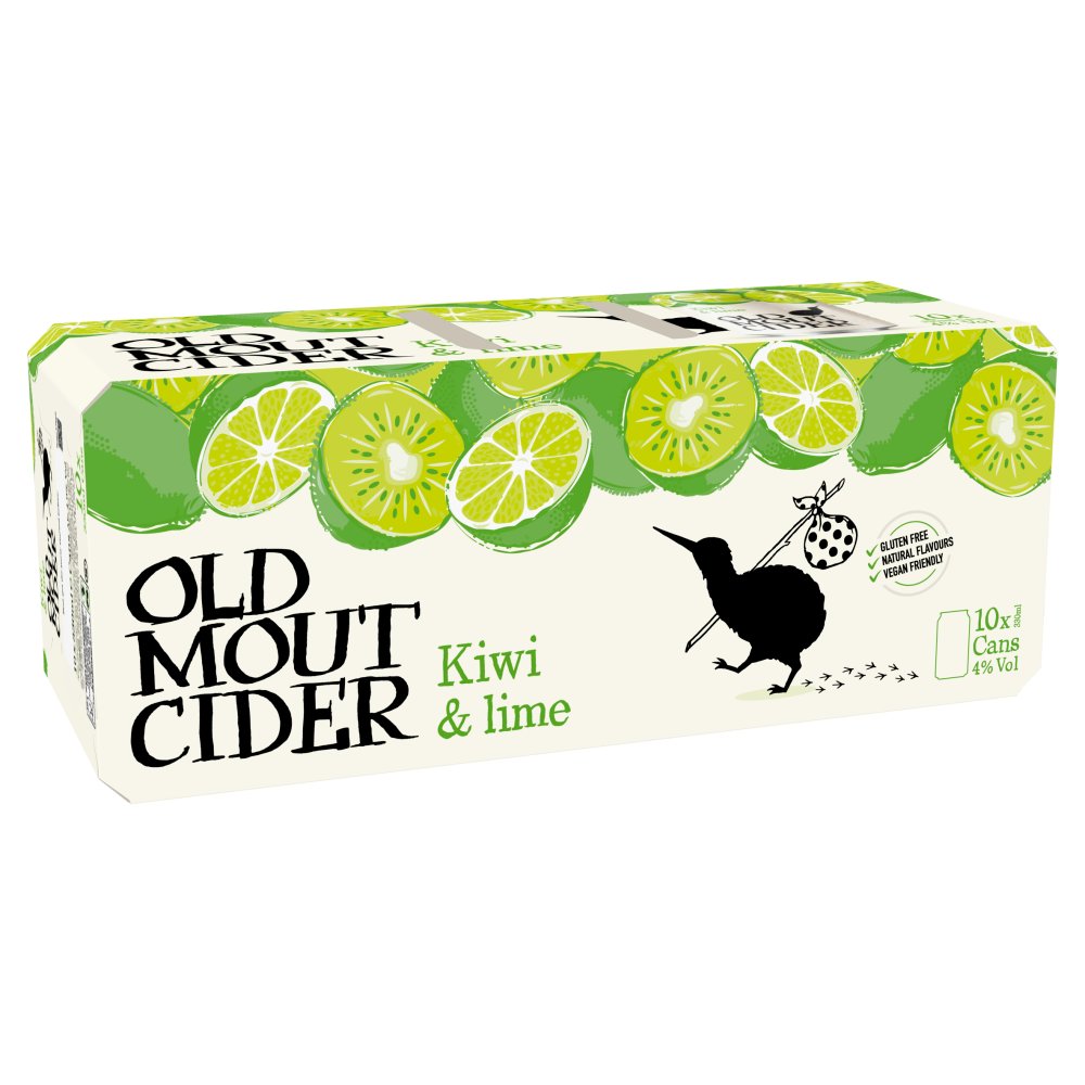 Old Mout Kiwi Lime Can Single 10X330Ml