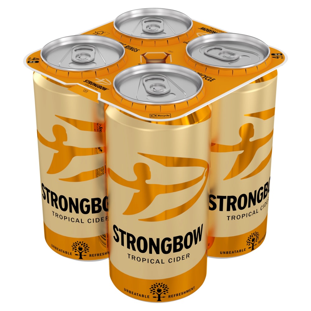 Strongbow Tropical 4PK - 4%